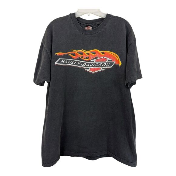 Vtg 90s HARLEY DAVIDSON Single Stitch T Shirt Sz XL RK Stratman North Dallas TX - Picture 1 of 12